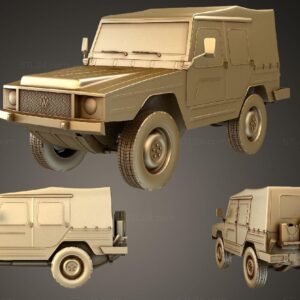 3D printable model  –  Volkswagen Iltis 1978