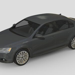 3D printable model  –  Volkswagen Jetta - 2012