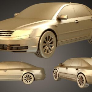 3D printable model  –  Volkswagen Phaeton 2011