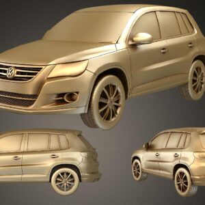 3D printable model  –  Volkswagen Tiguan 2010