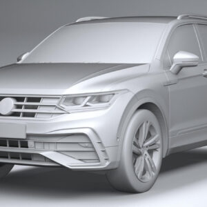 3D printable model  –  Volkswagen Tiguan R-Line 2021