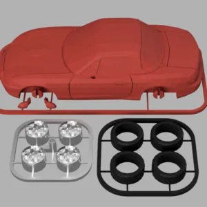 3D printable model  –  mazda-miata-mx-5-kit-card-model